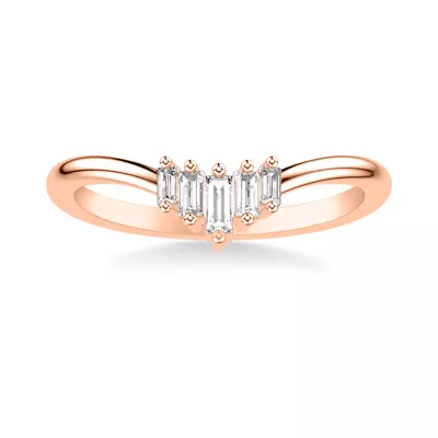 Yasmin Baguette Diamond V-Band
