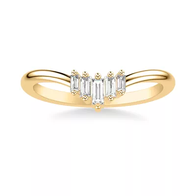 Yasmin Baguette Diamond V-Band