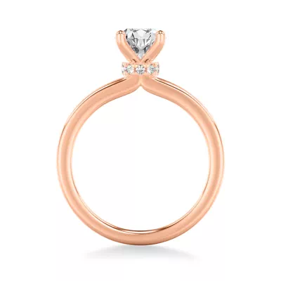 Shannon Diamond Collar Engagement Ring