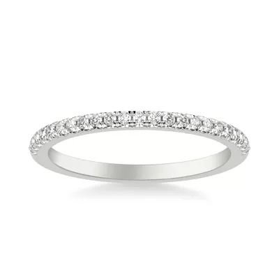 Raven Pave Diamond Band