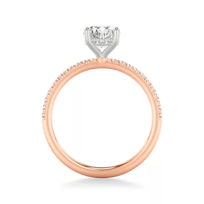 Greta Two-Tone Hidden Halo