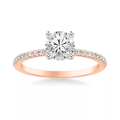 Greta Two-Tone Hidden Halo