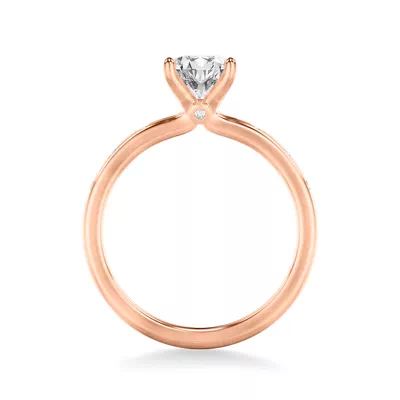 Alondra Brushed Finish Engagement Ring