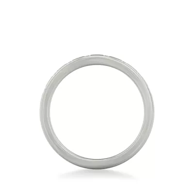 Alondra Brushed Finish Diamond Band
