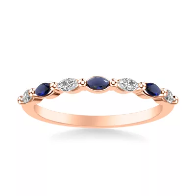 Ophelia Sapphire Accent Band
