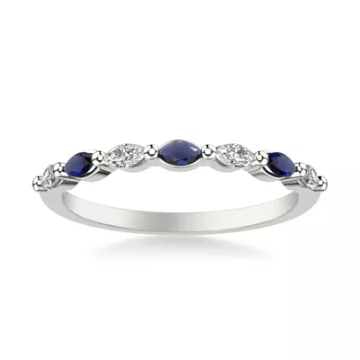 Ophelia Sapphire Accent Band