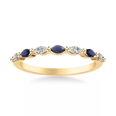 Ophelia Sapphire Accent Band