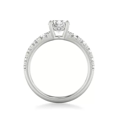 Trixie Hidden Halo Engagement Ring