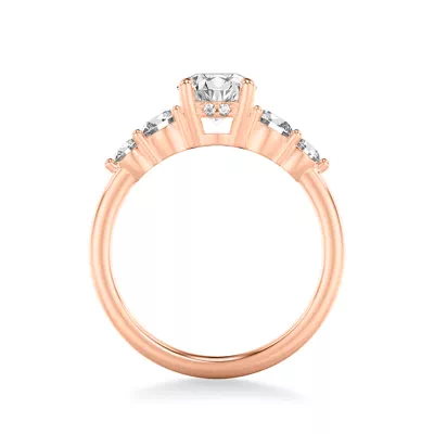 Tamara Hidden Halo Engagement Ring