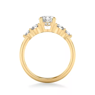 Tamara Hidden Halo Engagement Ring