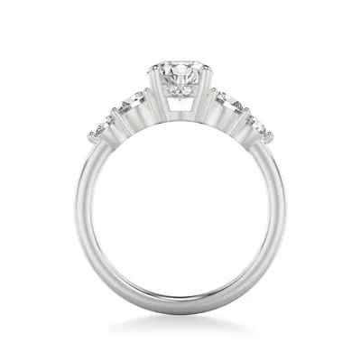 Tamara Hidden Halo Engagement Ring