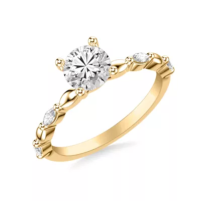 Tabitha Diamond Accent Engagement Ring