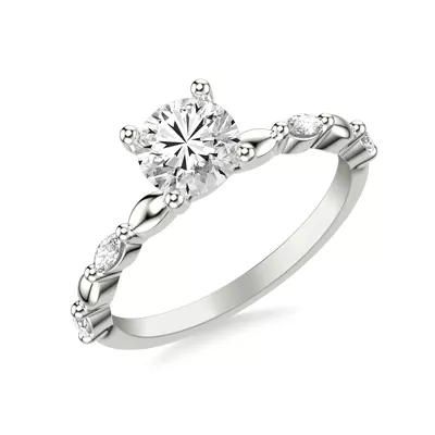 Tabitha Diamond Accent Engagement Ring