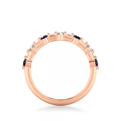 Zina Sapphire Accent Band