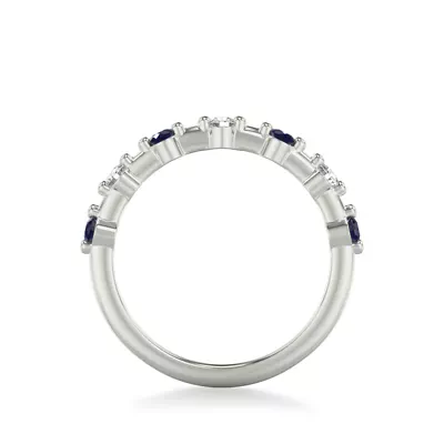 Zina Sapphire Accent Band