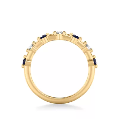 Zina Sapphire Accent Band