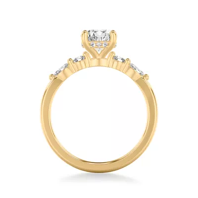 Deirdre Hidden Halo Engagement Ring