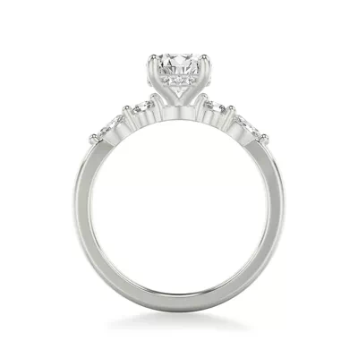 Deirdre Hidden Halo Engagement Ring