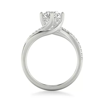 Celine Diamond Twist Engagement ring