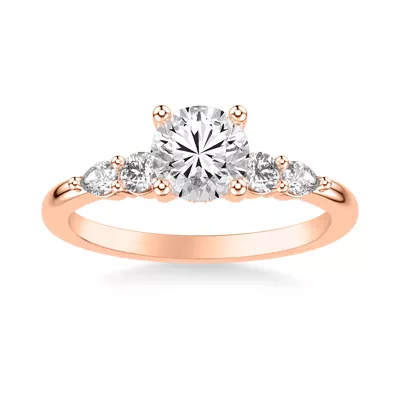 Shauna Hidden Halo Engagement Ring