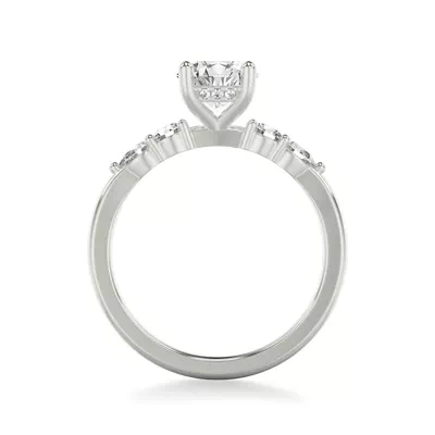 Shauna Hidden Halo Engagement Ring