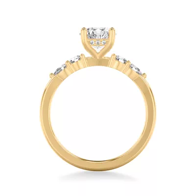 Shauna Hidden Halo Engagement Ring