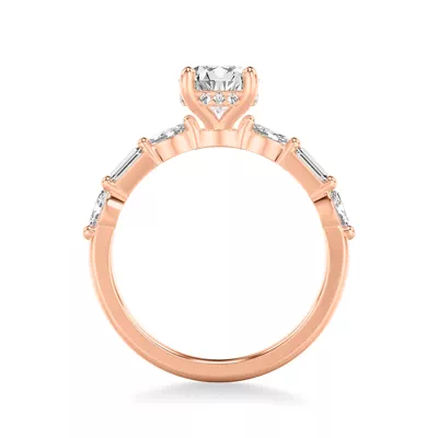 Lavinia Hidden Halo Engagement Ring