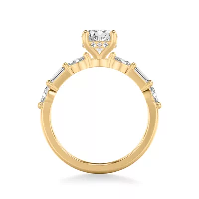 Lavinia Hidden Halo Engagement Ring