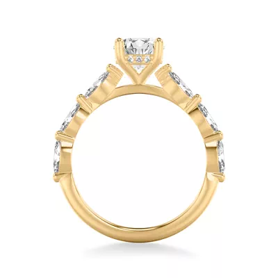 Betty Grand Marquise Lab Diamond Engagement Ring