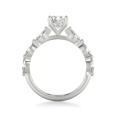 Betty Grand Marquise Lab Diamond Engagement Ring