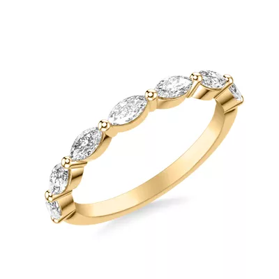 Betty Grand Marquise Lab Diamond Band