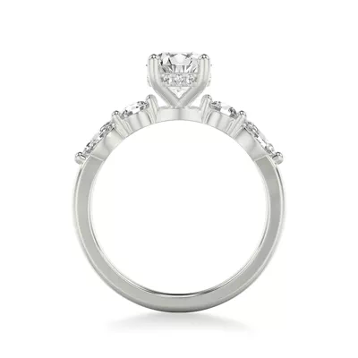 Deirdre Luxe Hidden Halo Engagement Ring