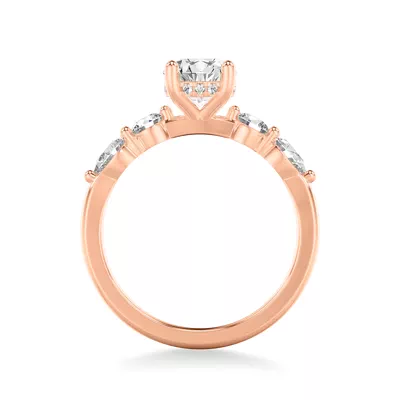 Shauna Luxe Hidden Halo Engagement Ring