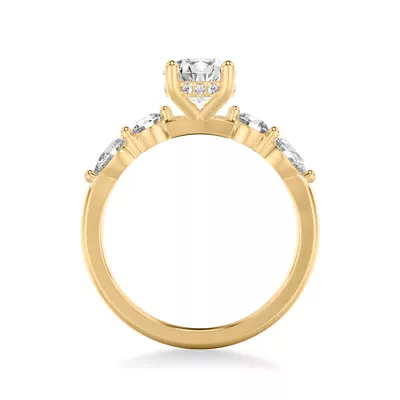 Shauna Luxe Hidden Halo Engagement Ring