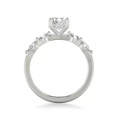 Shauna Luxe Hidden Halo Engagement Ring