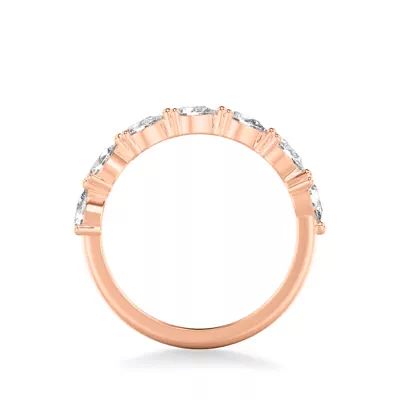 Georgina Seven-Stone Pear Diamond Band