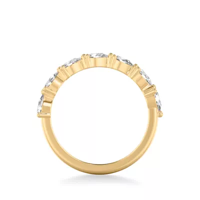 Georgina Seven-Stone Pear Diamond Band
