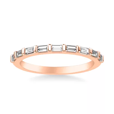 Estrella Baguette Diamond Accent Band
