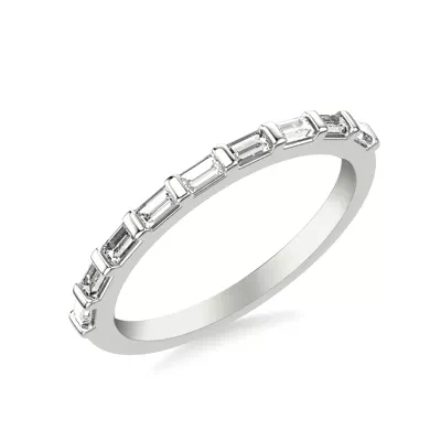 Estrella Baguette Diamond Accent Band
