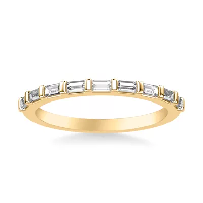 Estrella Baguette Diamond Accent Band