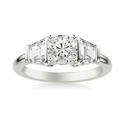 Charlene Trapezoid Lab Three-Stone Engagement Ring (1.0 ct. tw.)