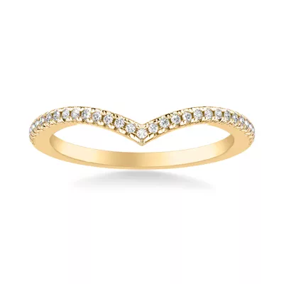 Ariana Pave Diamond V-Band