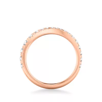 Curvelle Graduated Pavé Band