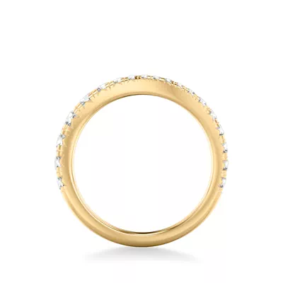 Curvelle Graduated Pavé Band