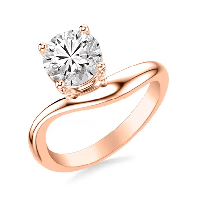 Curvelle Solitaire Engagement Ring