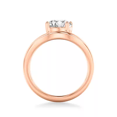 Curvelle Solitaire Engagement Ring