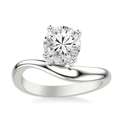 Curvelle Solitaire Engagement Ring