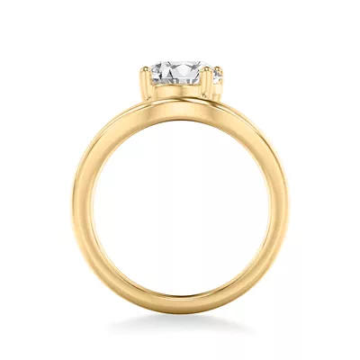 Curvelle Solitaire Engagement Ring