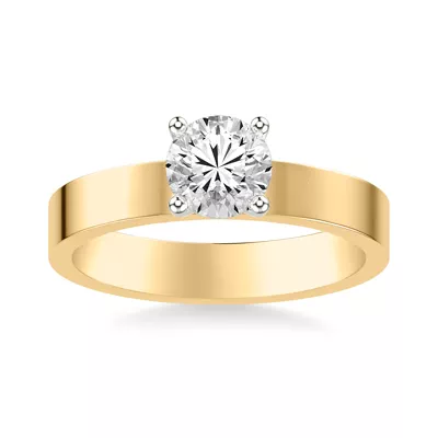 Cortina Wide Engagement Ring (3.5mm)