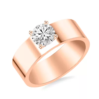 Cortina Wide Engagement Ring (6.5mm)